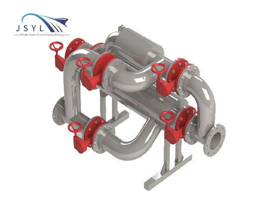Duplex-Filter-manuelles Wellengang-Sieb des Edelstahl-1-500m3/H 304
