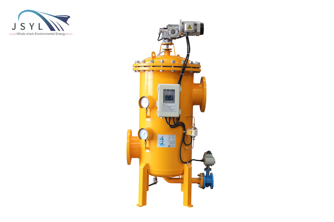 Der Niederdruck-Wasser-Filter DN200 100um 100 Mikrometer automatisch strömen Filter zurück