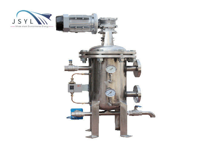 Keil-Draht-Filterelement-automatischer Selbstreinigungs-Bürsten-Filter des Abwasser-304