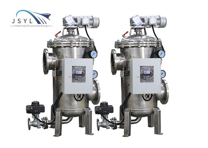 Keil-Draht-Filterelement-automatischer Selbstreinigungs-Bürsten-Filter des Abwasser-304
