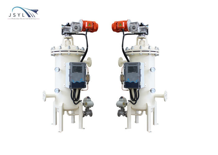 100 Mikrometer-industrieller Simplexfilter-Kohlenstoffstahl-Selbstselbstreinigungs-Filter