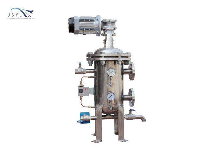 Automatische das Bürstenkeil-Draht-Filterelement-Meerwasser strömt Filter zurück